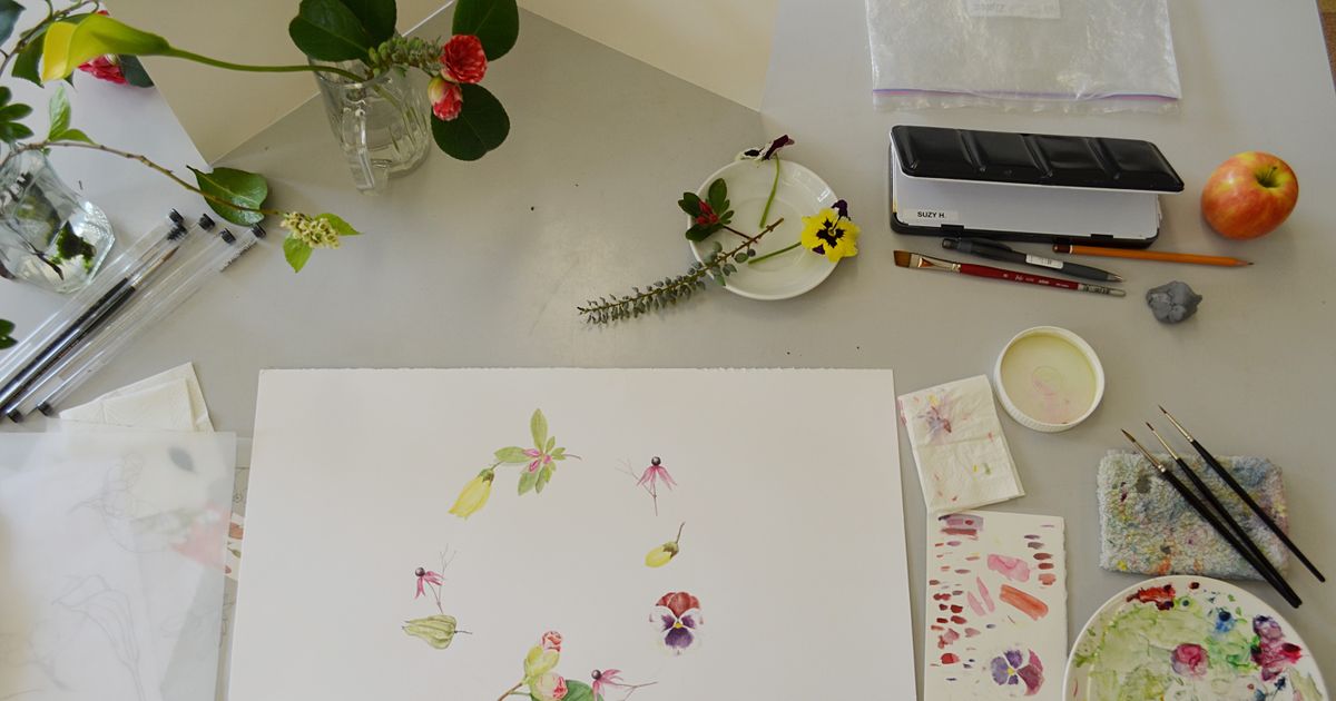 Workshop botanical drawing — with Anita Walsmit